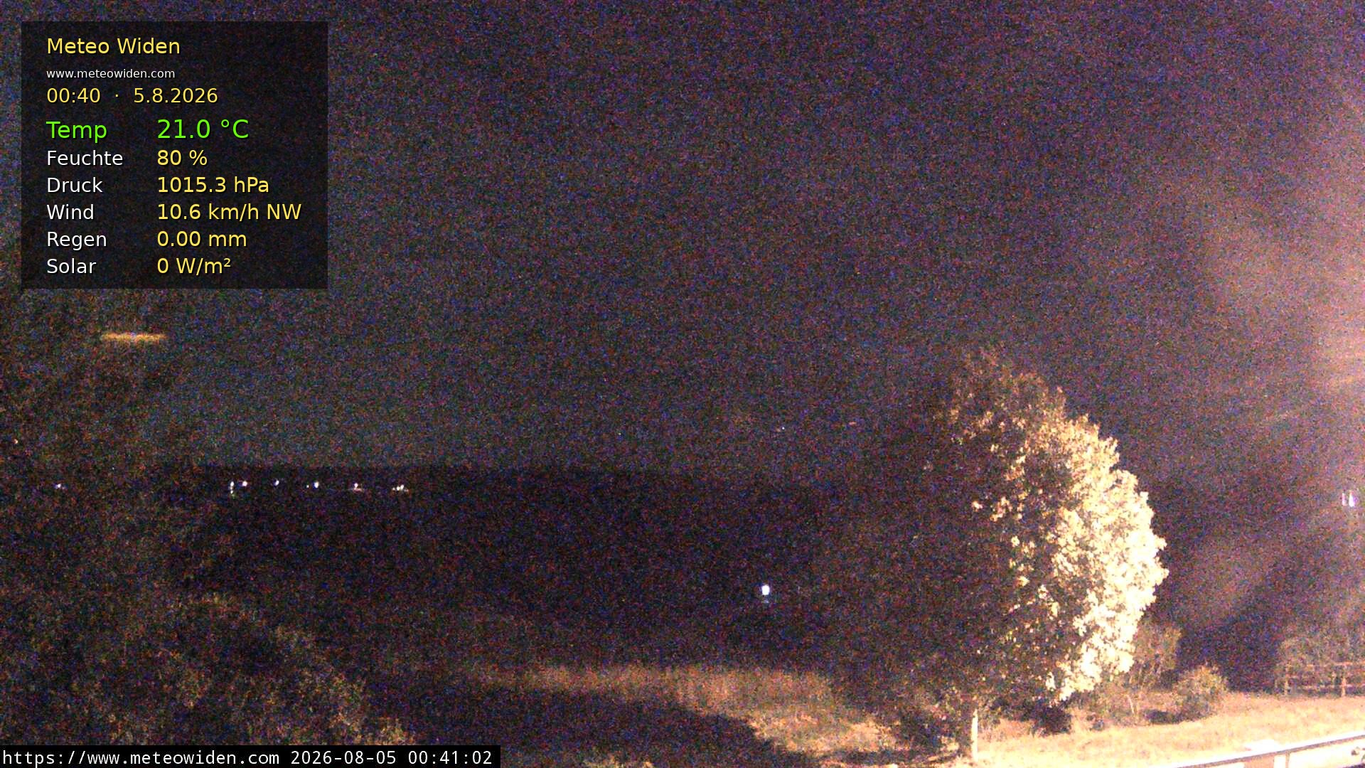 Meteo Widen Webcam Bild